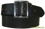 1 3/4" Black Leather Premium Postal Belt Boston Leather