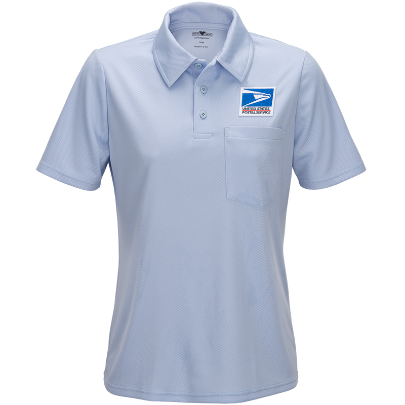 Women's Flying Cross Letter Carrier Short Sleeve Performance Polo Shirt #183T5755 NEW