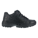 Reebok Men's Postal Certified Black Athletic Leather Oxford Soft Toe Shoe