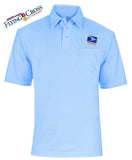 Flying Cross Men's Letter Carrier Knit Postal Polo Shirts