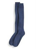 Postal Over The Calf Postal Blue with Navy Blue Stripes Socks - Postal Uniform Bonus