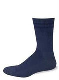 Silver Tech Postal Blue Crew Sock - Postal Uniform Bonus